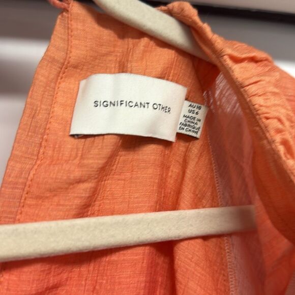 Elegant Ombre Orange and Blue Dress - Like New Maxi - SIGNIFICANT OTHER - Size 4 - Picture 4 of 5